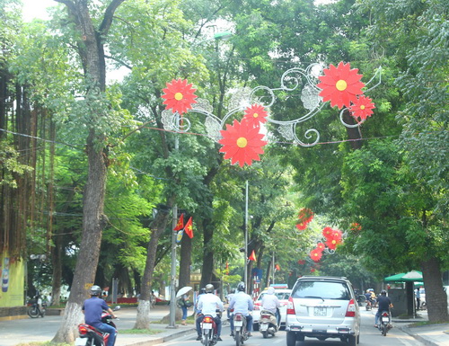 Hà Nội rực rỡ đón ngày giải phóng ảnh 2